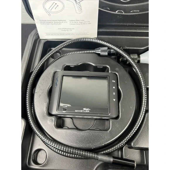 WIC-3509P Whistler 9mm Multi-Purpose Inspection Camera Color Monitor Wide Lens